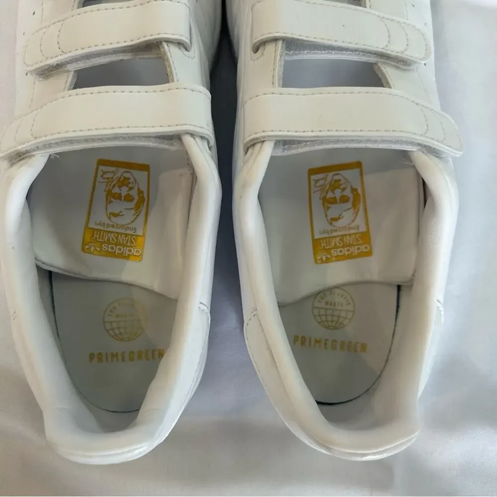Adidas Stan Smith CF Shoes Sneakers White/Gold Size 11